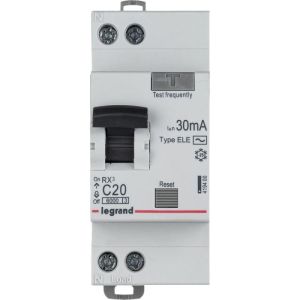 Автоматический выключатель дифференциального тока (АВДТ) Rx3 Авдт 30ма С20А 1п+Н AC Legrand