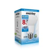 Лампа светодиодная R63-08W/6000/E27 Smartbuy