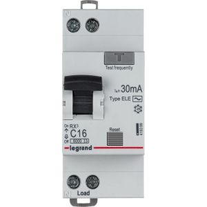 Автоматический выключатель дифференциального тока (АВДТ) Rx3 Авдт 30ма С16А 1п+Н AC Legrand