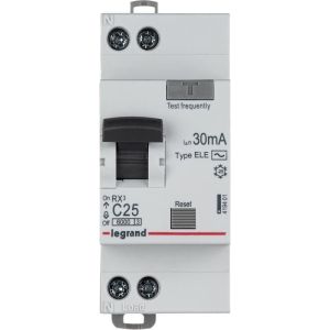 Автоматический выключатель дифференциального тока (АВДТ) Rx3 Авдт 30ма С25А 1п+Н AC Legrand