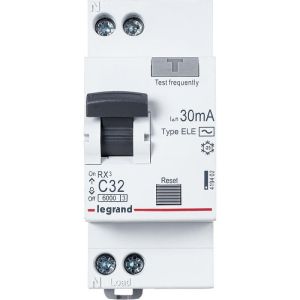 Автоматический выключатель дифференциального тока (АВДТ) Rx3 Авдт 30ма С32А 1п+Н AC Legrand