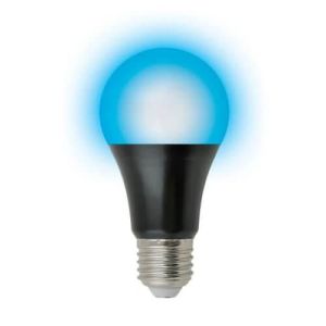 Лампа светодиодная УФ для дискотек LED-А60-9W/VUAD/E27/FR PLZ07BK Uniel