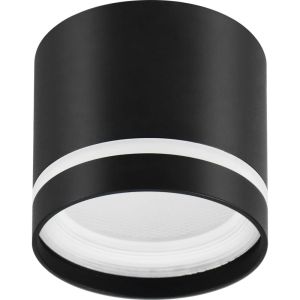 Светильник накладной OL9 под лампу GX53, алюминий, черный+белый BK/WH ЭРА