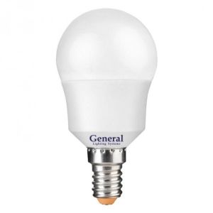 Лампа светодиодная 15 ватт GLDEN-G45F-15-230-E14-4500 General