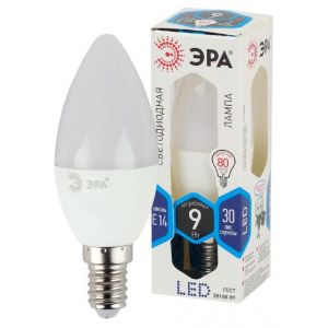 Лампа светодиодная LED B35-9w-840-E14 ЭРА
