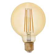 Лампа светодиодная GLDEN-G125S-10-230-E27-2700 золотая General
