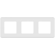 Рамка 3-я белая INSPIRIA