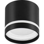 Светильник накладной OL9 под лампу GX53, алюминий, черный+белый BK/WH ЭРА