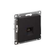 Розетка компьютерная карбон 1xRJ45 ATLAS Schneider