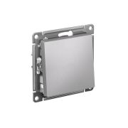 Переключатель 1-клавишный алюминий ATLAS Schneider