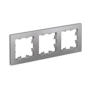 Рамка 3-я алюминий ATLAS Schneider