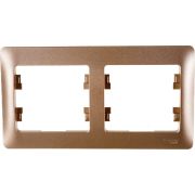 Рамка 2-я титан Glossa Schneider