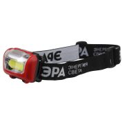 Фонарь налобный светодиодный ЭРА GB-709 Пиранья, на батарейках, 3 режима 5 Вт, СОВ, 3хААА