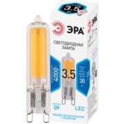 Лампа светодиодная ЭРА LED JCD-3,5W-GL-840-G9  STD капсула нейтральный белый свет