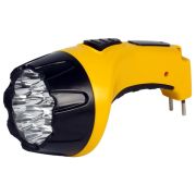 Фонарь светодиодный 15LED с прямой зарядкой, жёлтый Smartbuy