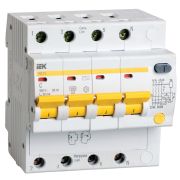 Автоматический выключатель дифференциального тока (АВДТ) АД14 4Р C25 IEK