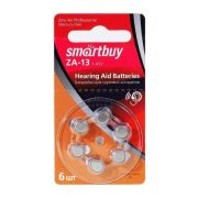 Батарейка для слуховых аппаратов Smartbuy A13-6B