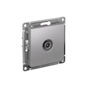 Розетка TV коннектор алюминий ATLAS Schneider