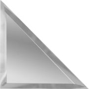 Треугольник  зеркальная серебряная плитка 200х200 комплект 4шт.ЗП025