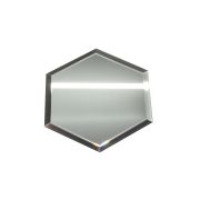 Соты зеркальная серебряная плитка 170х200 комплект 4шт.ЗП048