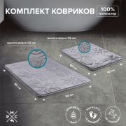 Комплект ковриков серый РМС КК-09ТС-40х60/50х80
