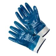 Перчатки МБС с полным нитриловым покрытием, темно-синие