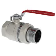 Кран шаровой ВхН с полусгоном V&G Optima (ручка-рычаг) 1 1/2
