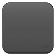 Выключатель 1-клавишный 10А,  антрацит  Blanca Schneider