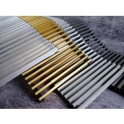 Решетка рулонная алюминиевая для конвекторов L100.0 W17 .0 (натур. цвета)