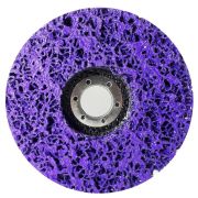 Круг зачистной полимерный «коралловый» 125*22,23 фиолетовый  MaxiTool