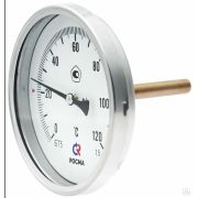 Термометр биметаллический тип БТ-41.211-64. 0..+120°C, 80 мм, L=64мм, G1/2