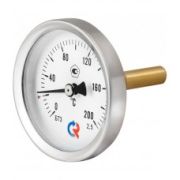 Термометр биметаллический тип БТ-41.211-46. 0..+120°C, 80 мм, L=46мм, G1/2