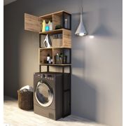 Шкаф Grunge Loft 200*66 Дуб вотан над стир,маш,