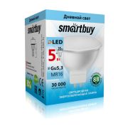 Лампа светодиодная Gu5,3-05W/4000 Smartbuy