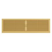 Решетка вентиляционная РП. фланец 432х117 переточная 455х133 пластик Beige ERA