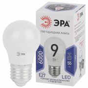 Лампа светодиодная LED P45-9W-860-E27 ЭРА