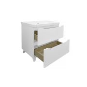Комплект Тумба Azario LOTOS 80/2 Н 820х475х835 напольная с раковиной Monte 80