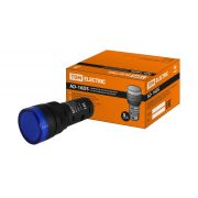 Лампа AD-16DS (LED) матрица d16мм синий 230В