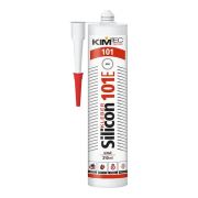 Герметик силиконовый «Kim-Tec 101E» универсальный белый 280мл.