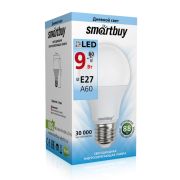 Лампа светодиодная A60-09W/4000/E27 Smartbuy