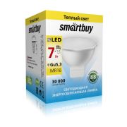 Лампа светодиодная Gu5,3-07W/3000 Smartbuy