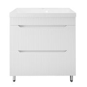Комплект Тумба Loranto HARMONIA 80/2Н (800х870х450) напольная с раковиной АСТОРИЯ 80