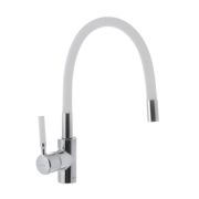 Смеситель для кухни RIO 011 Reflector белый Mixxus Premium