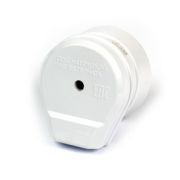 Разъем для плиты 32А 250В 2P+PE (ОУ) пластиковый белый Smartbuy