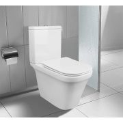 Унитаз-компакт Azario Candy 370х620х780 напольный, безободковый, сиденье микролифт