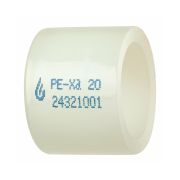 Кольцо для труб PE-Xa с упором белое 25 Usystems