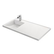 Раковина -столешница AQUATON Лондри 105х50х15 Белый