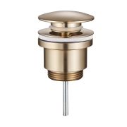 Донный клапан для раковины RAGLO золотой сатин R600.01.03