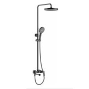 Душевая система FRAP F2475-6 черная/латунь