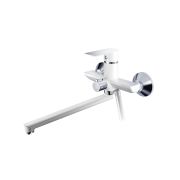 Смеситель для ванны с длинным изливом VALFEX Argo White